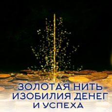 Настройка: "ЗОЛОТАЯ НИТЬ ИЗОБИЛИЯ ДЕНЕГ И УСПЕХА"